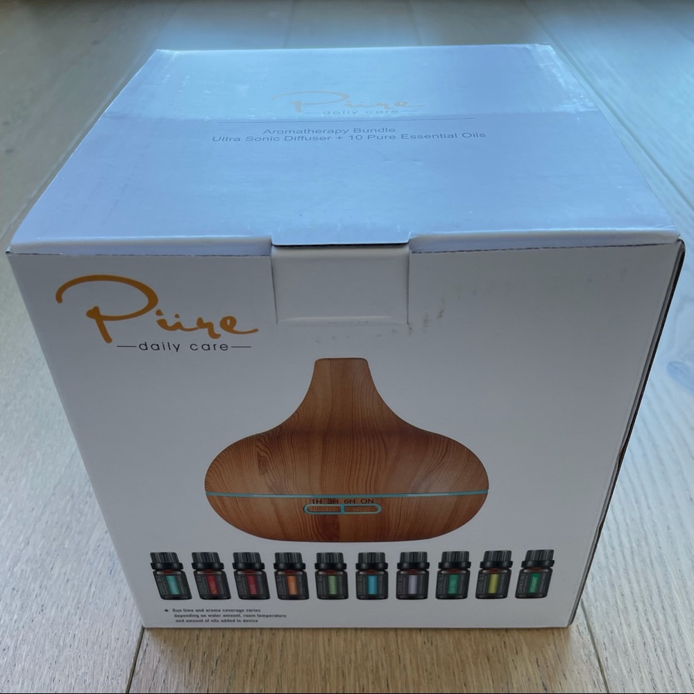 🆕 Ultrasonic Diffuser & 10 Pure Essential Oils - Picture 3 of 13